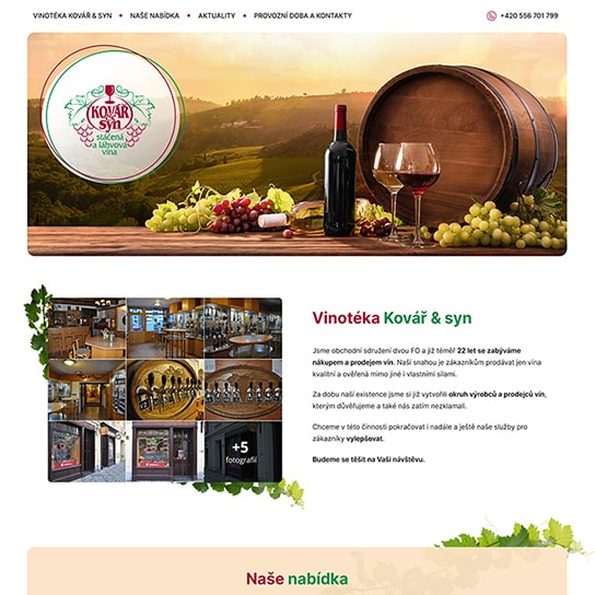 Vinotéka Kovář & syn